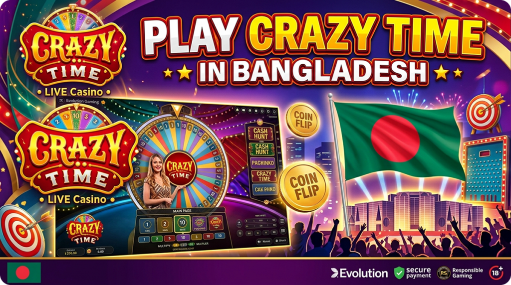 Play Crazy Time in Bangladesh